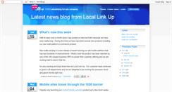 Desktop Screenshot of blog.locallinkup.com